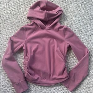 abercrombie kids mauve pink hooded pullover